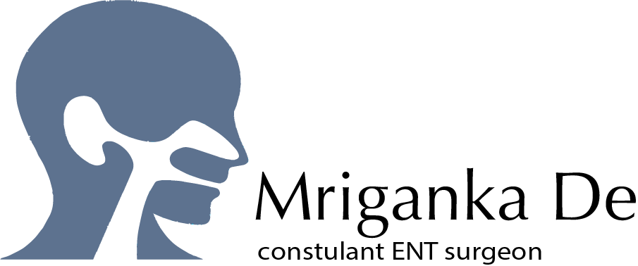 Mriganka De, head and neck surgeon logo